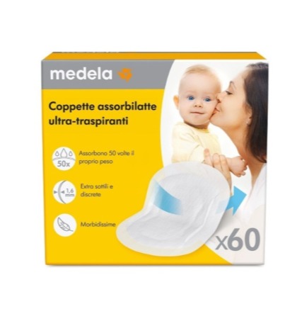 Coppette assorbilatte Medela